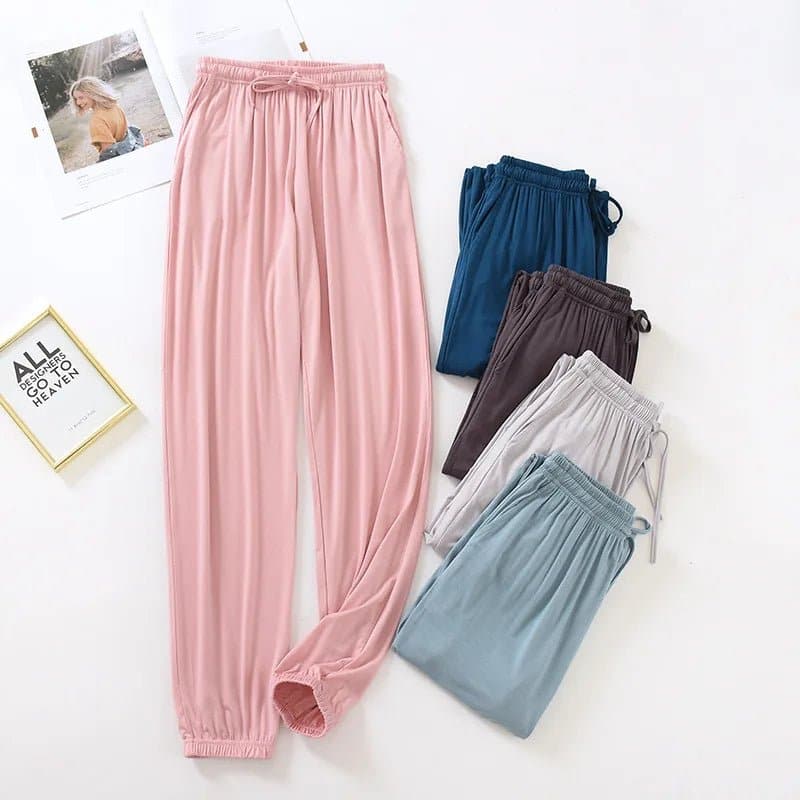 Maxey Cotton/Modal Lounge Pants Rose TSRCM14 - Free Shipping at