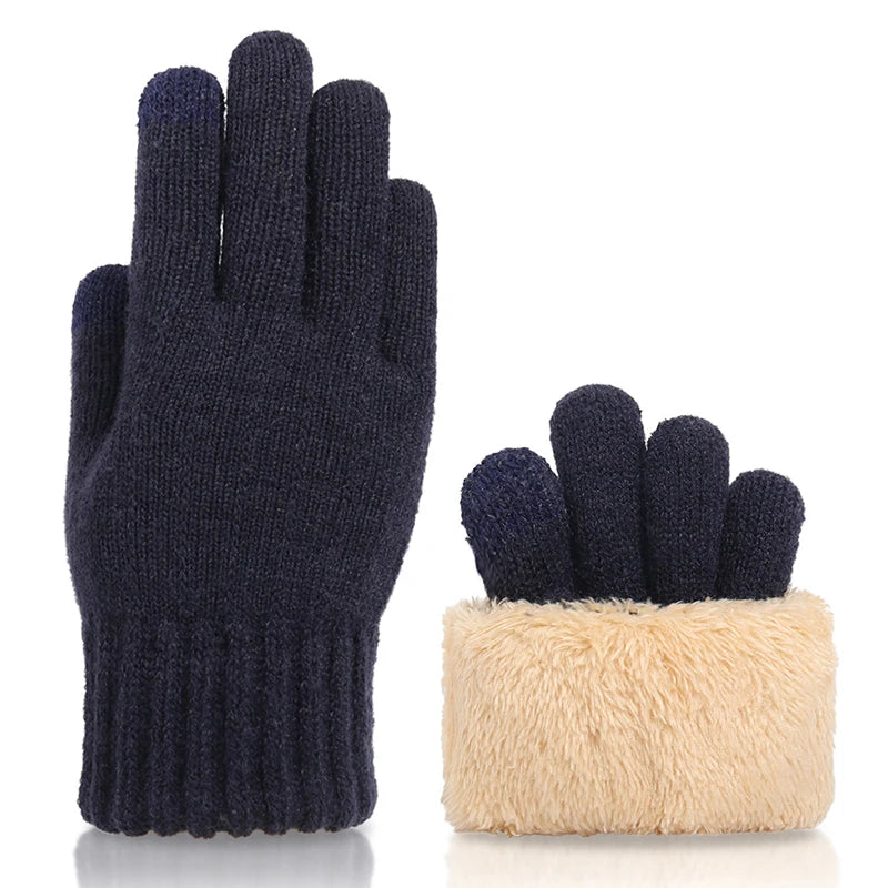 a pair of gloves with a mitt on top of it