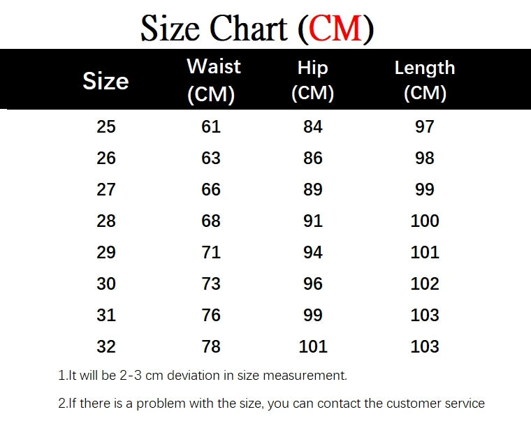 the size chart for a men's shirt