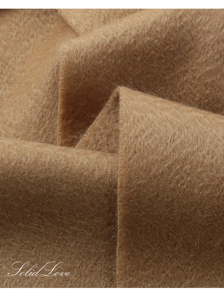 a close up view of a brown fabric