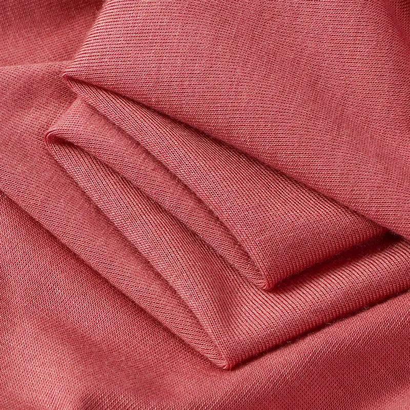 a close up shot of a red fabric