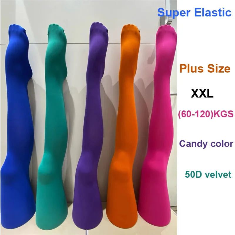 a group of different colors of long legs