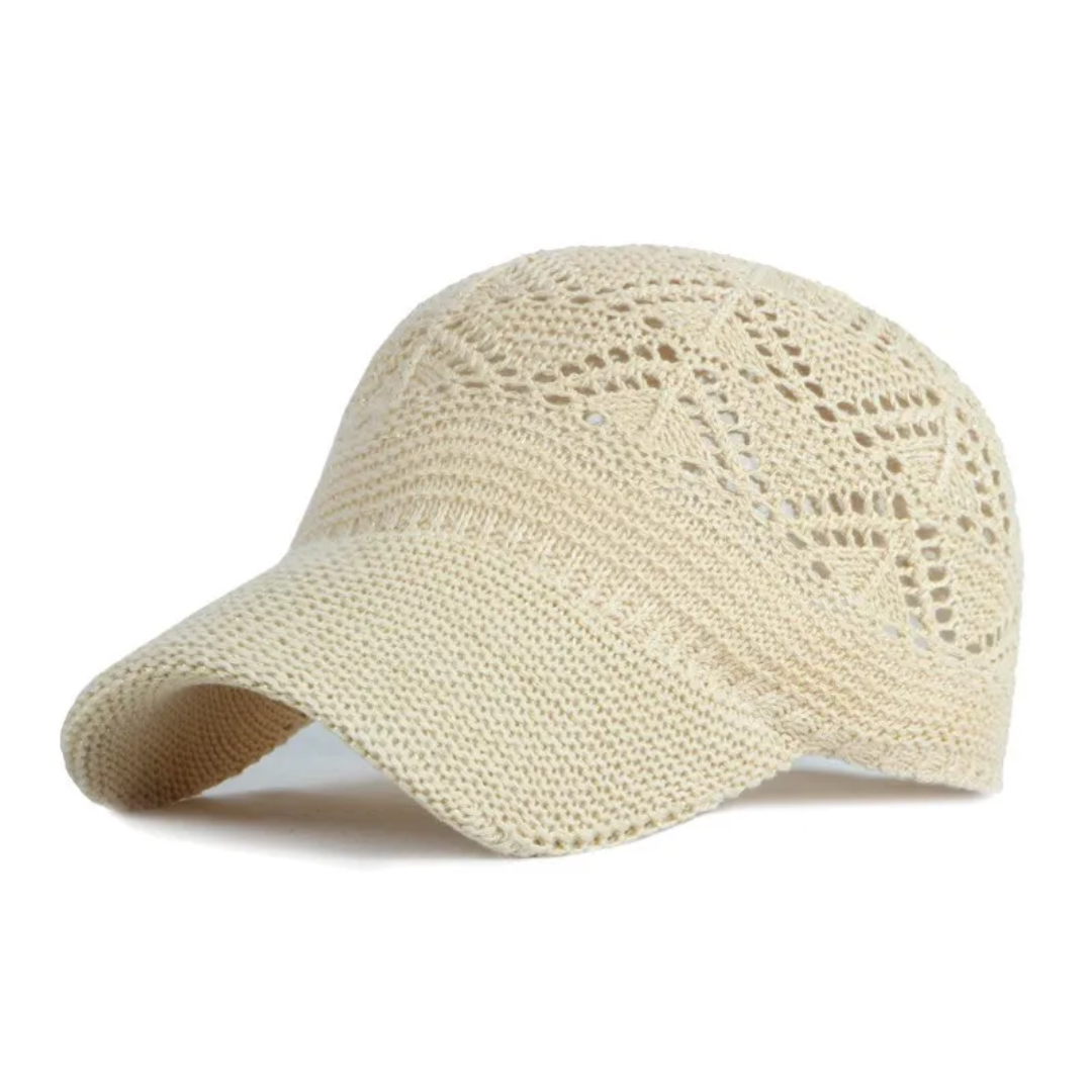 a white hat on a white background