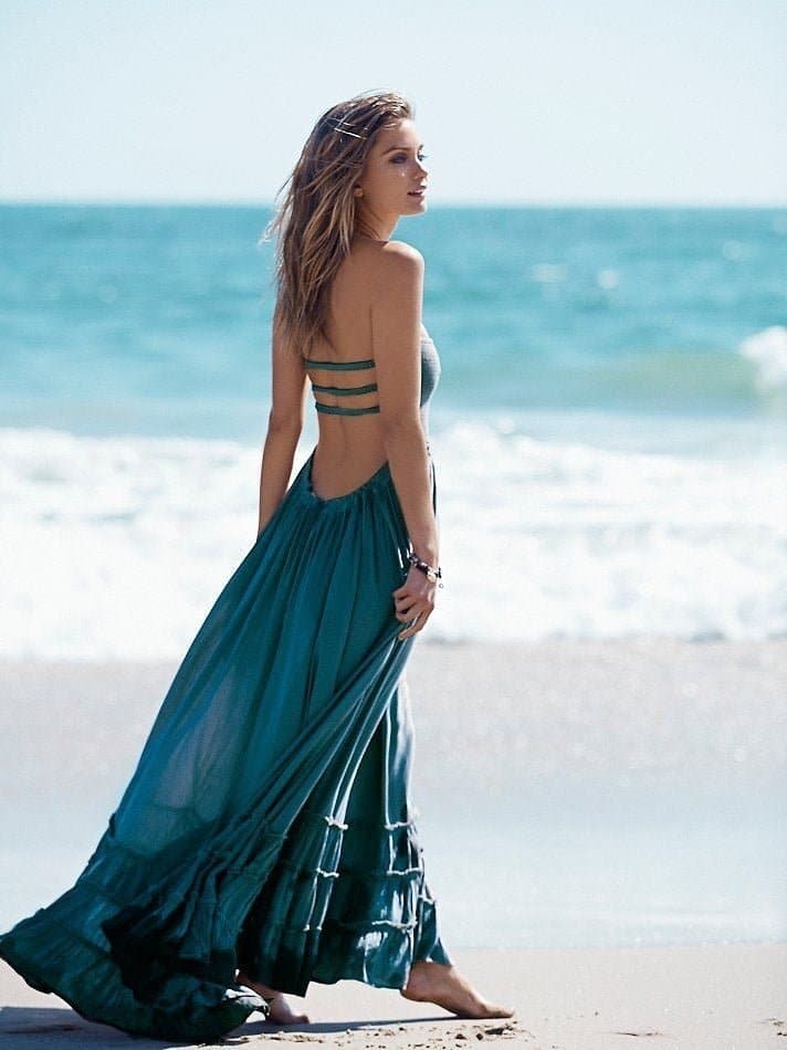 2022 Beach Dress Boho Bohemian - Wandering Woman
