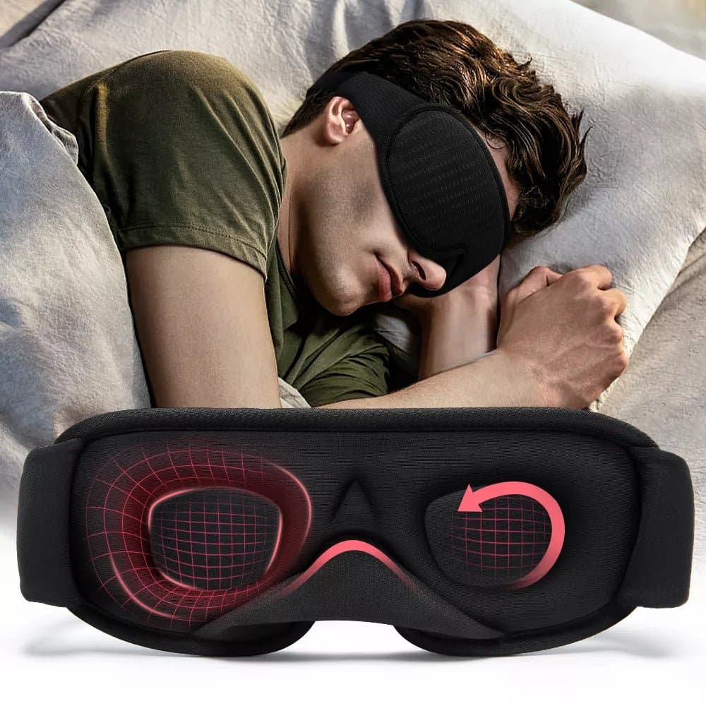 3D Sleeping Mask - MERALL 3D Eyeshade for Sleep & Snoring - Wandering Woman