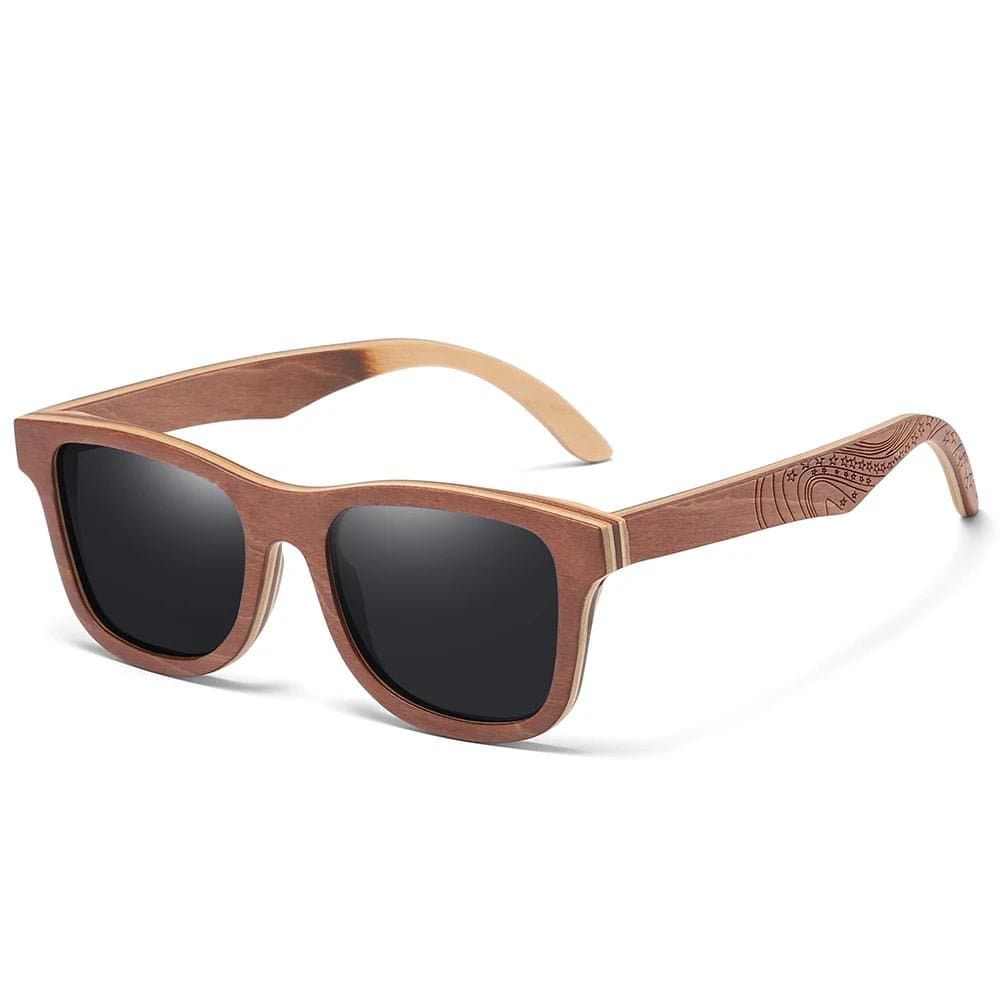 Bamboo Polarized Sunglasses for Women - UV400 Protection - Wandering Woman