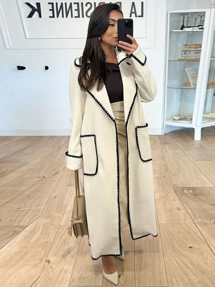 Belted Trench Coat - Wandering Woman