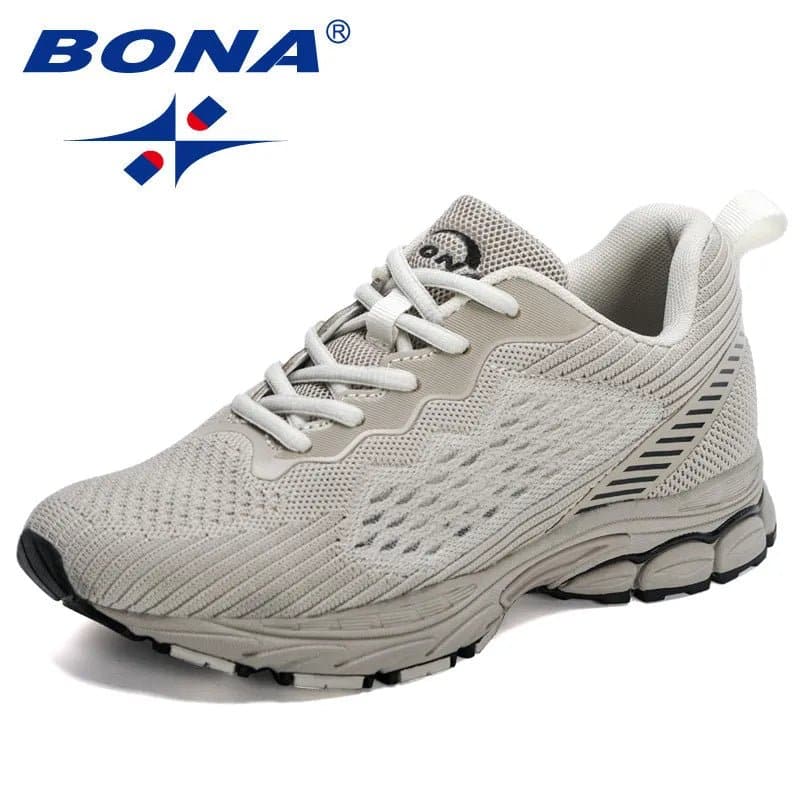 Bona Free Flexible Mesh Running Shoes - Lightweight Breathable Sneakers - Wandering Woman