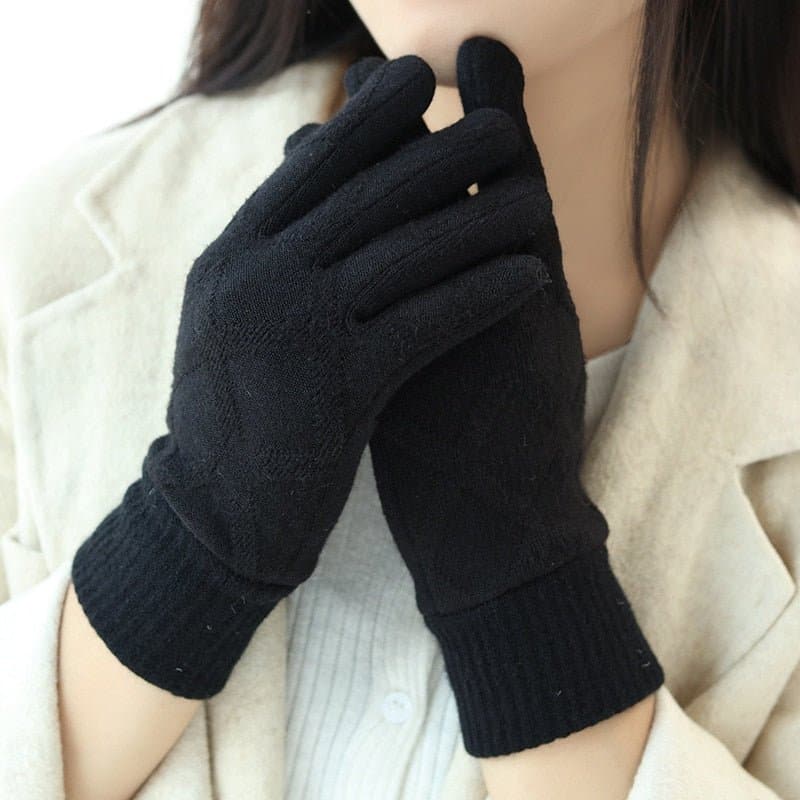 Cashmere Driving Gloves - Wandering Woman