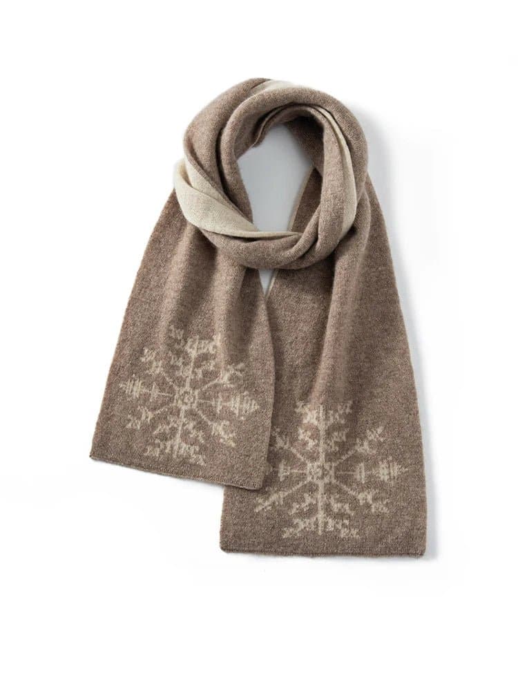 Cashmere Knitted Scarf - Wandering Woman