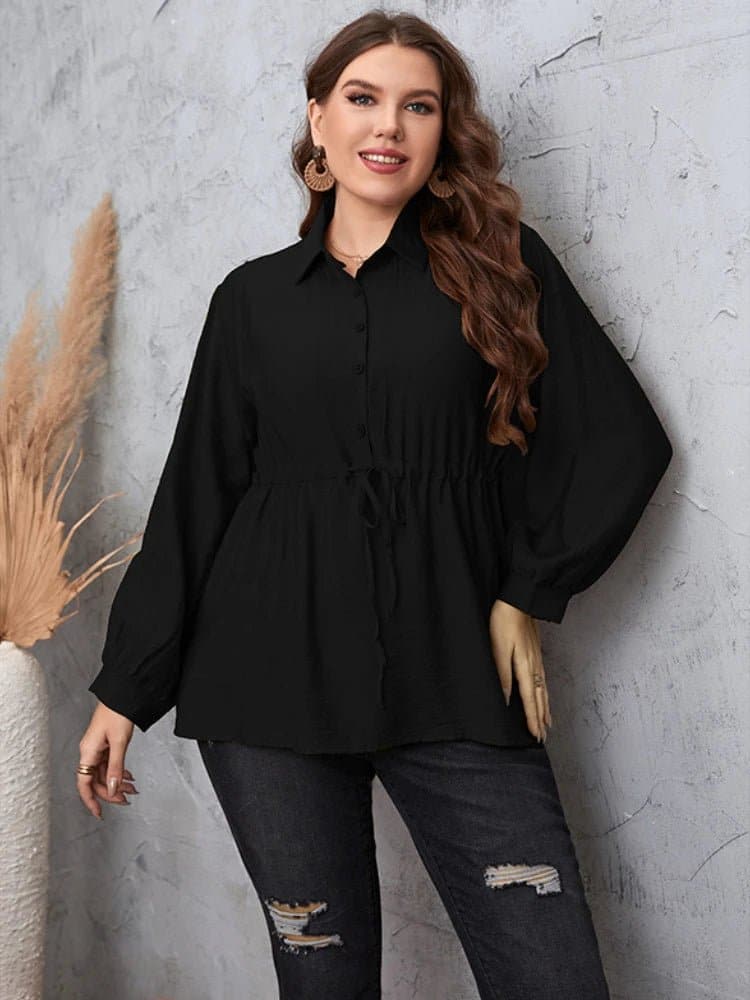 Causal Office Lady Blouse - Wandering Woman