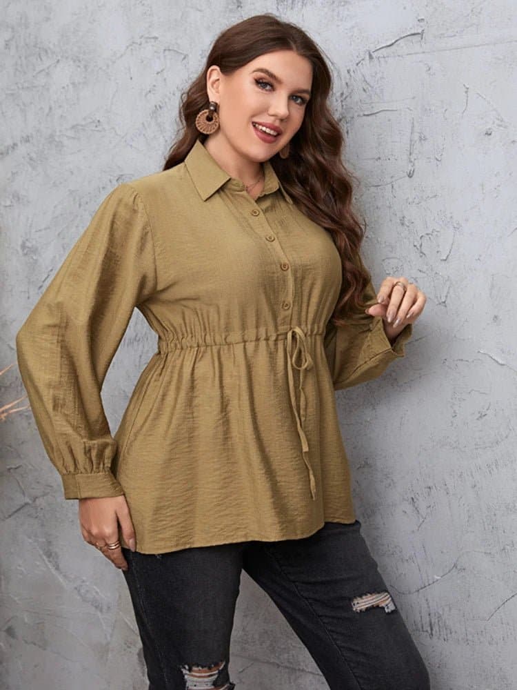 Causal Office Lady Blouse - Wandering Woman