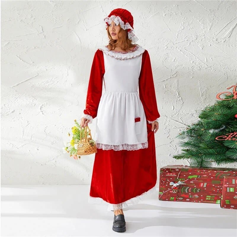 Christmas Dress Cosplay Costume - Wandering Woman