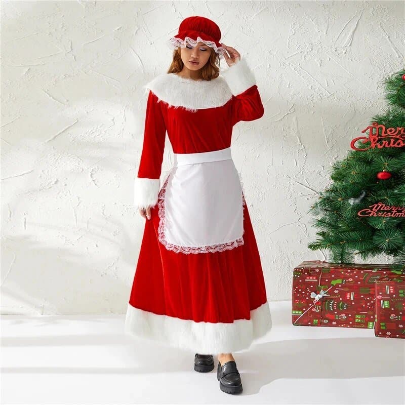 Christmas Dress Cosplay Costume - Wandering Woman