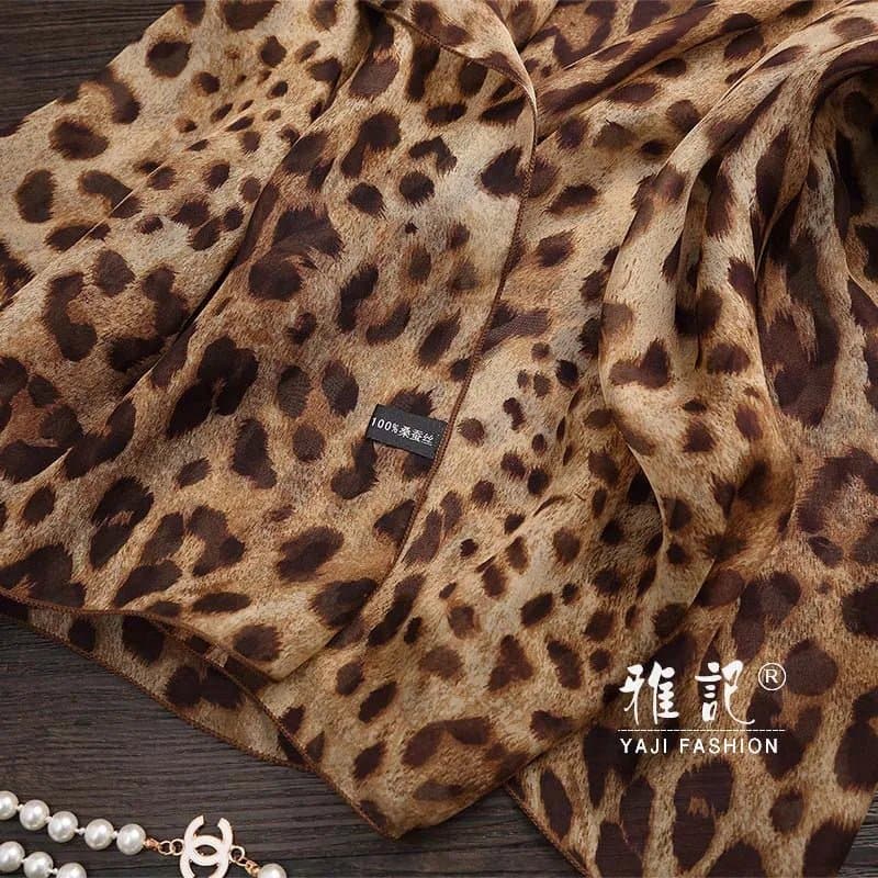 Classic Silk Scarf for Women: 100% Pure Silk, Fashionable Shawls & Wraps - Wandering Woman