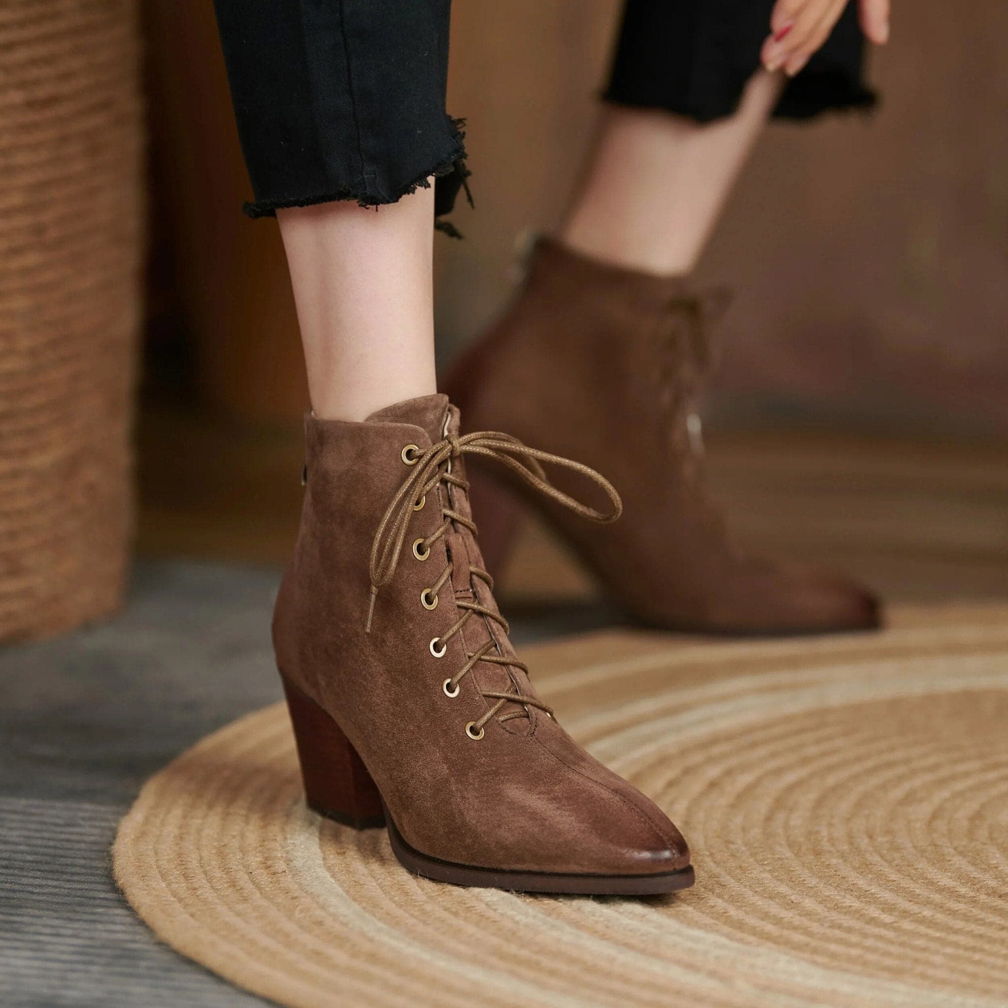 Cowgirl Ankle Boots - Wandering Woman