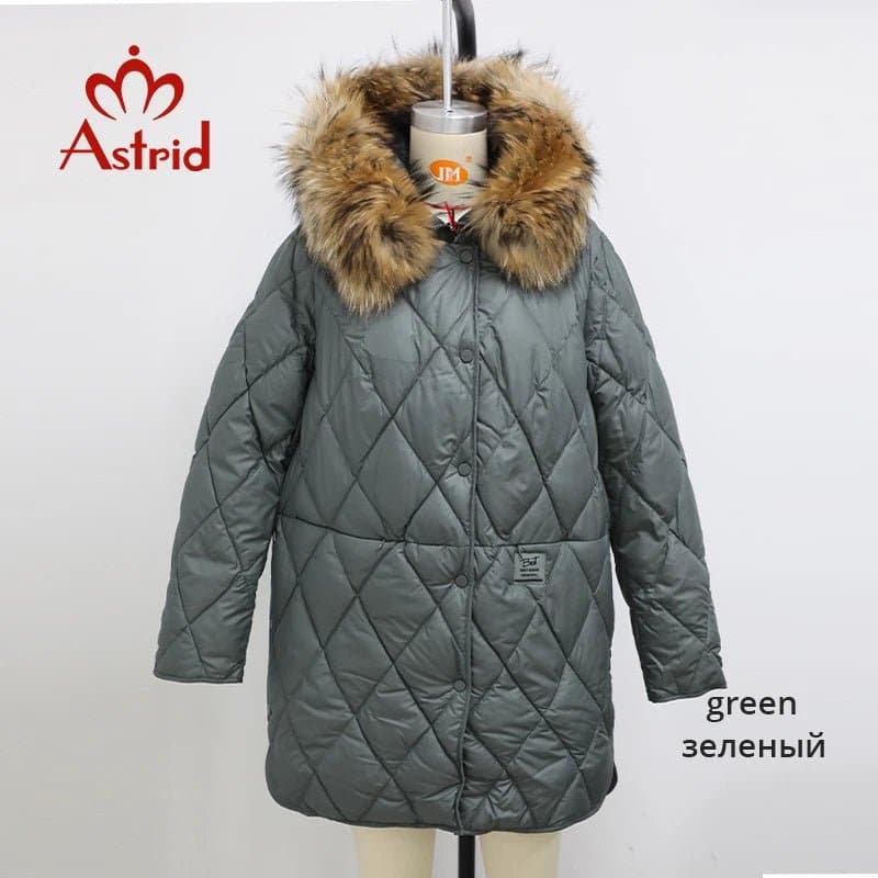 Diamond Quilted Coat - Wandering Woman