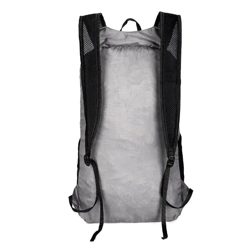Folding Ultralight Backpack - Lightweight Backpack with Rain Cover and External Frame - Wandering Woman