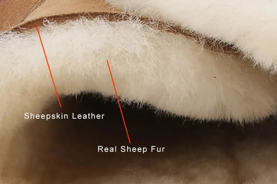 Fox Fur Sheepskin Snow Boots - Wandering Woman