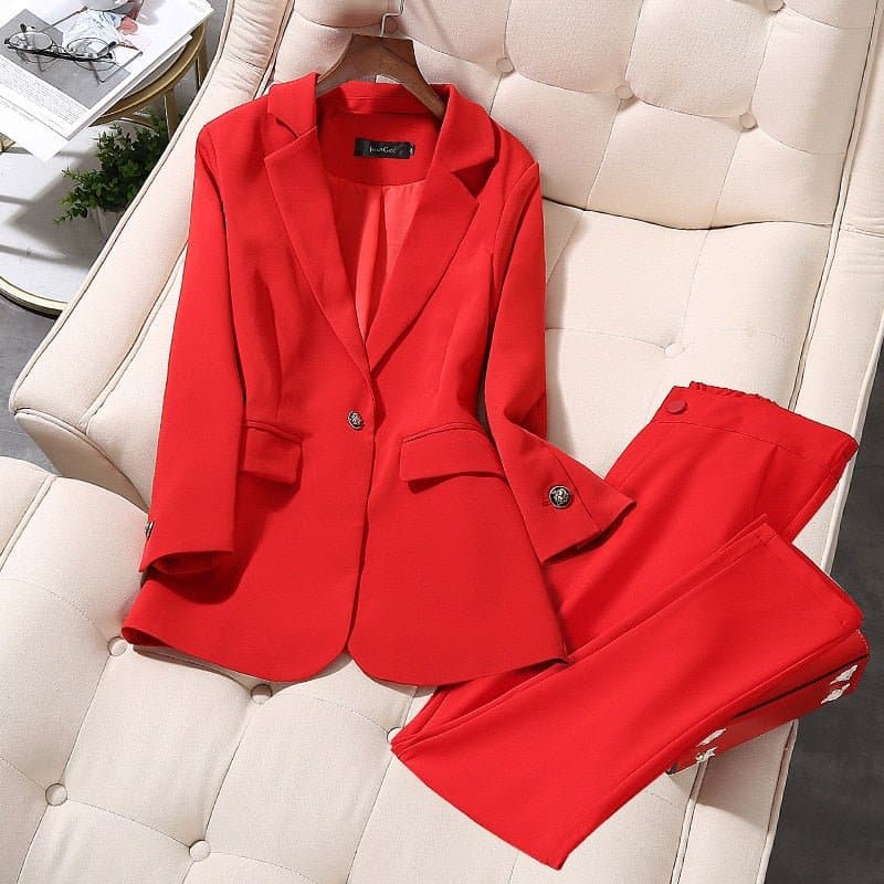 High-Quality Pant Suit - Wandering Woman