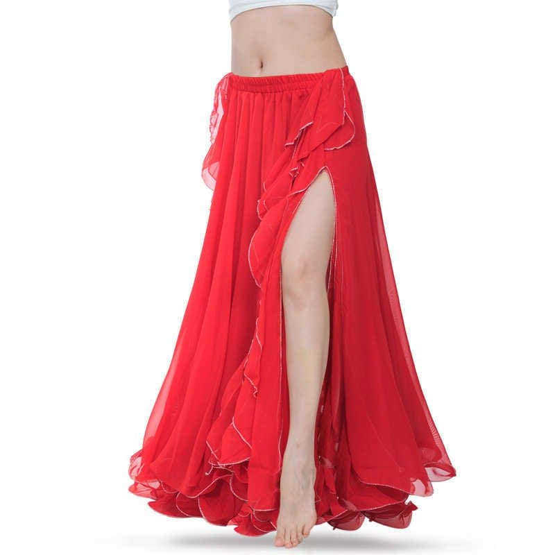 High Slits Belly Dance Skirts - Wandering Woman