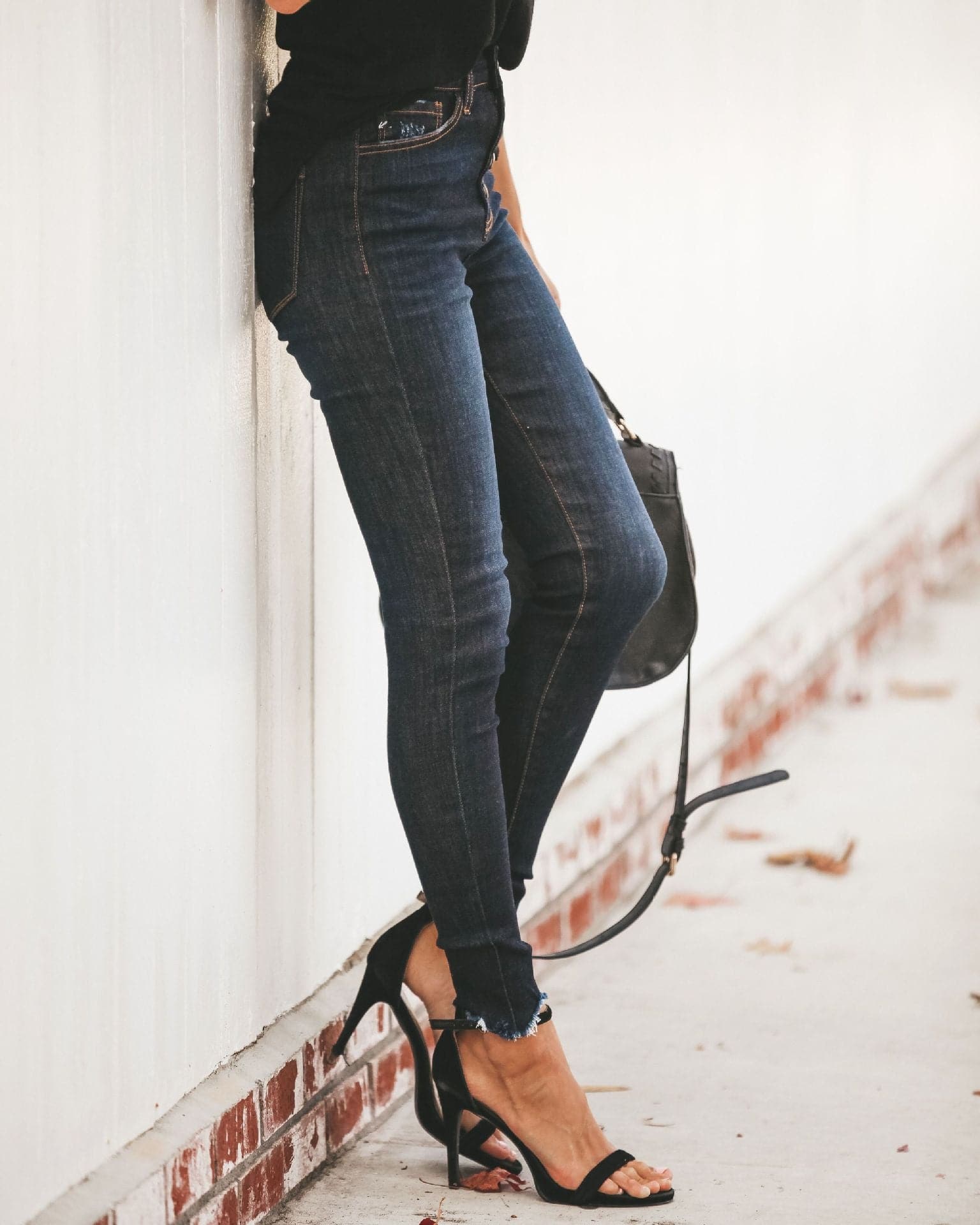 High Waist Stretch Classic Jeans - Wandering Woman