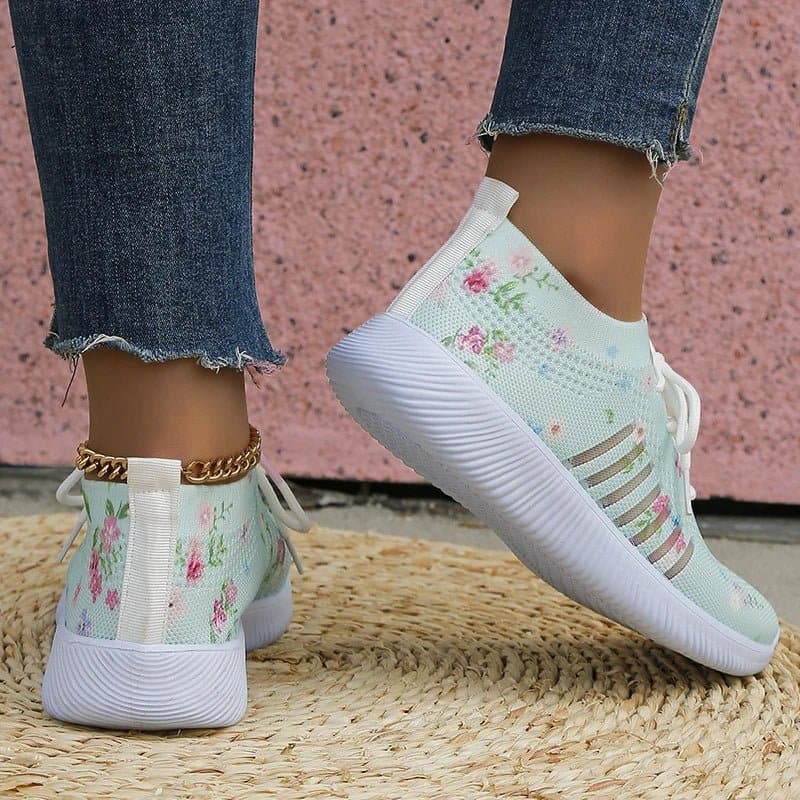 Knitted Non-Slip Sneakers - Wandering Woman