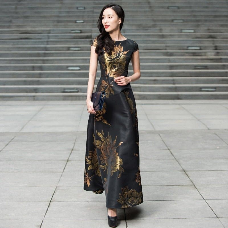 Long Casual Elegant Maxi Dress - Wandering Woman