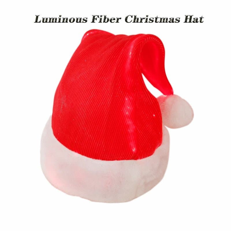Luminous Fibre Christmas Hat - Wandering Woman