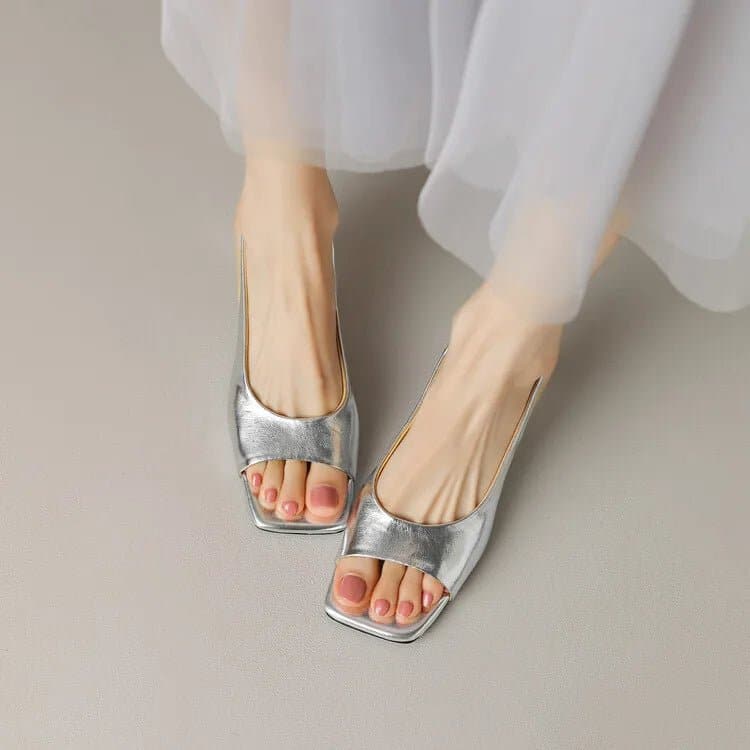 Medium Heel Summer Sandals - Wandering Woman