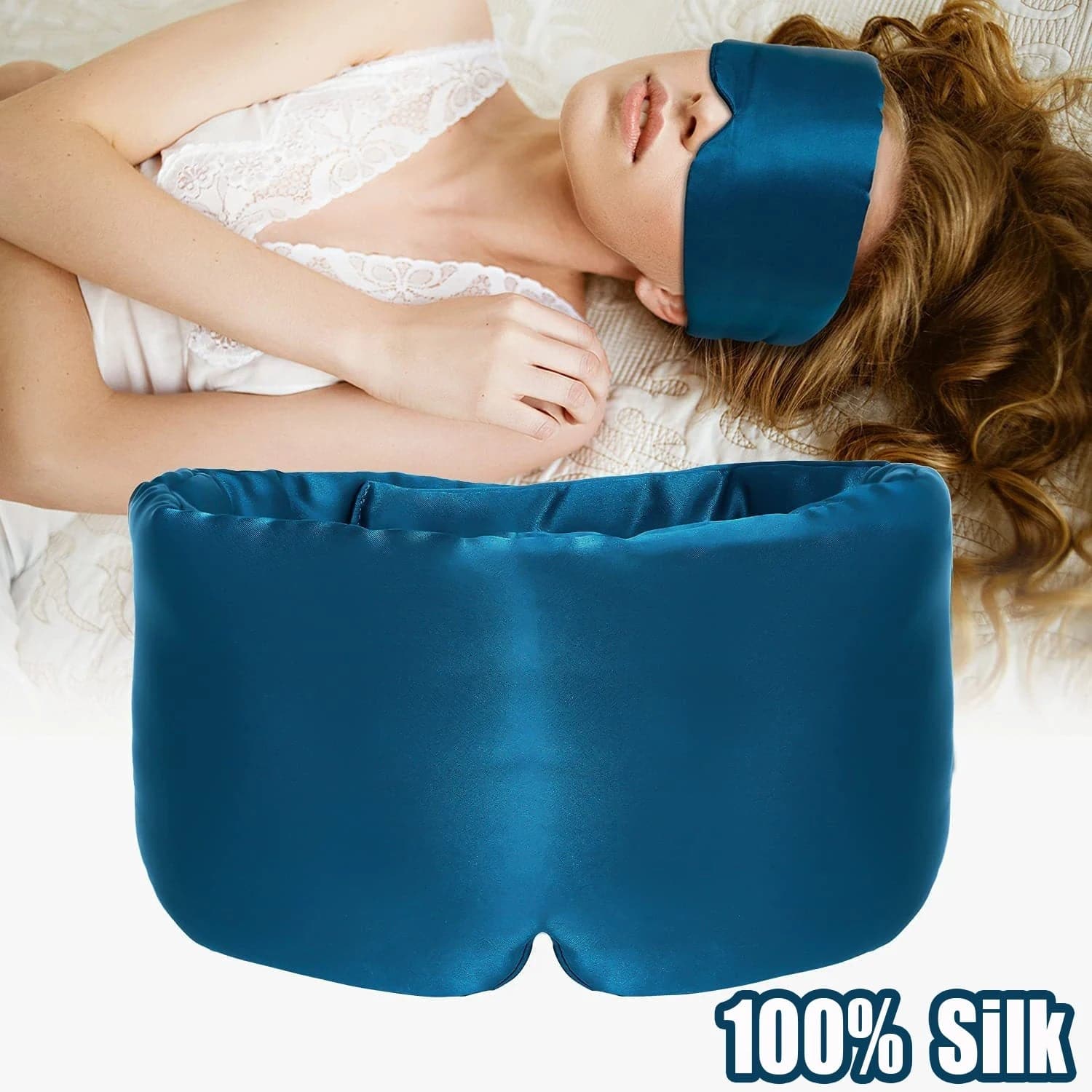 Mulberry Silk Sleeping Mask for Ultimate Comfort and Relaxation - Wandering Woman