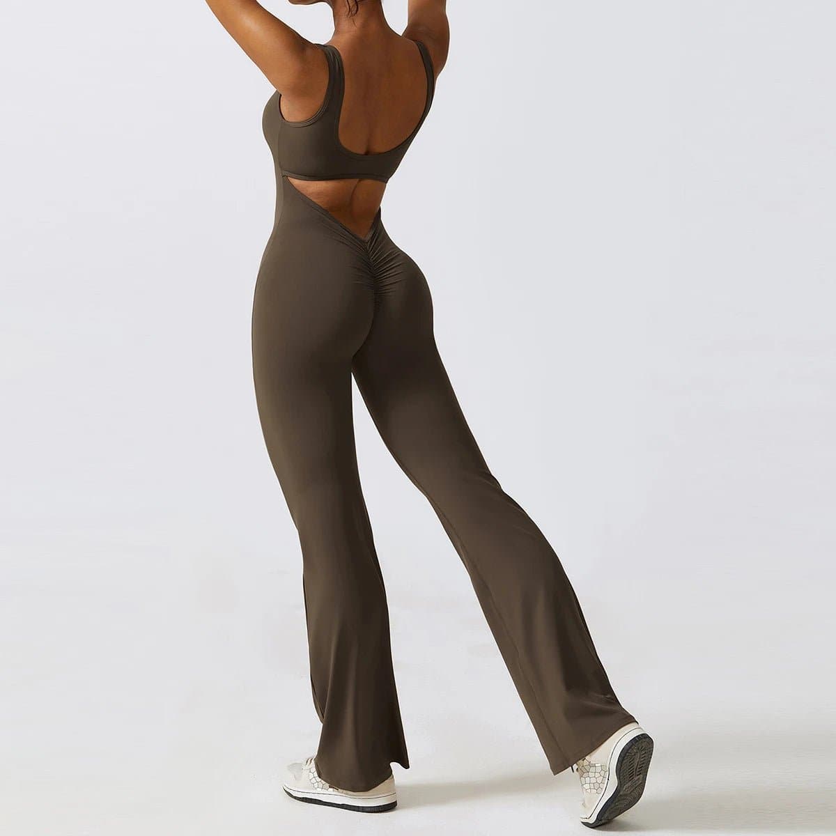 Naked Feeling Yoga Jumpsuit for Women - Anti-Shrink, Breathable, Quick Dry - Wandering Woman