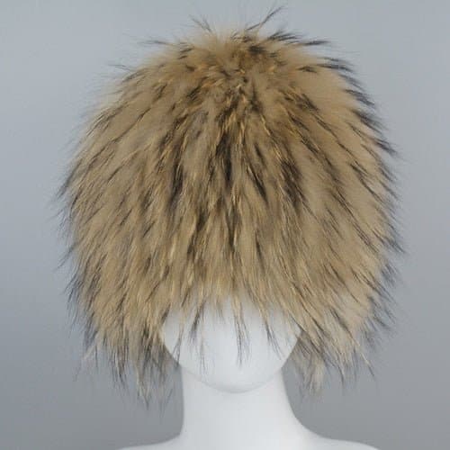 Natural Fox Fur Hat - Wandering Woman