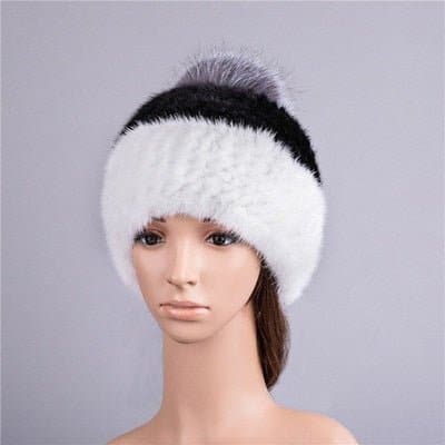 Natural Mink Fur Hat - Wandering Woman