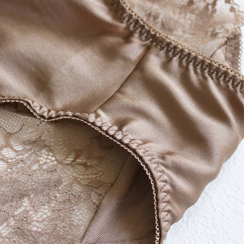 Natural Silk Mid-Rise Panties 4 Pack - Wandering Woman