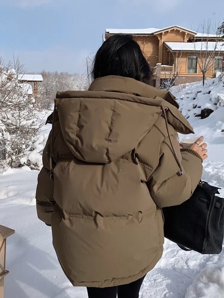Oversized Warm Winter Jacket - Wandering Woman