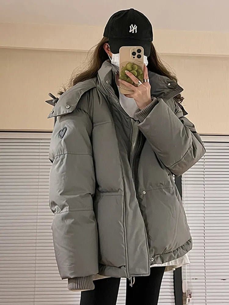 Oversized Warm Winter Jacket - Wandering Woman