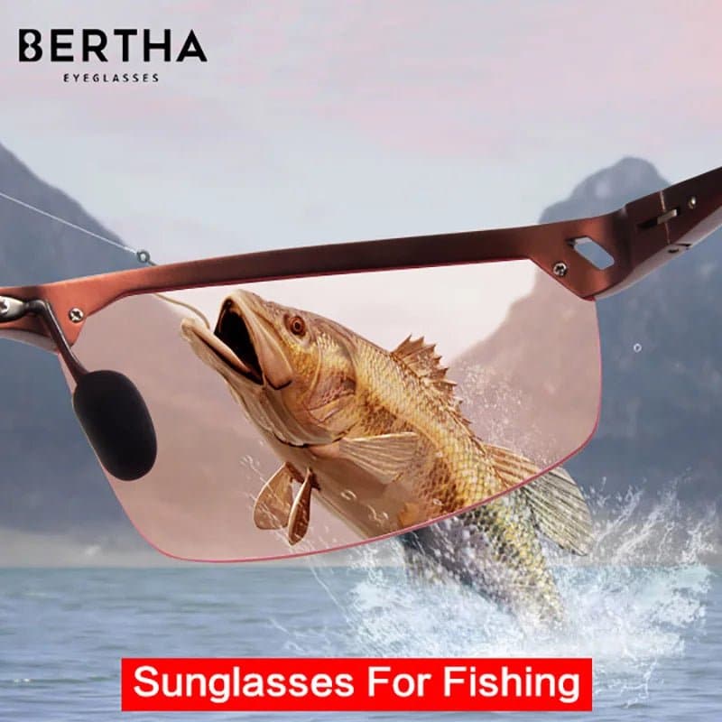 Polarized Anti-Reflect Driving Sunglasses with UV400 Protection - Stylish Semi-Rimless Design, 100% Filter for Fishing, Traveling, and Outdoors - Wandering Woman