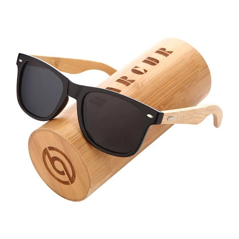 Polarized Wood Sunglasses for Men and Women - Eco-Friendly Design, UV400 Protection - Wandering Woman