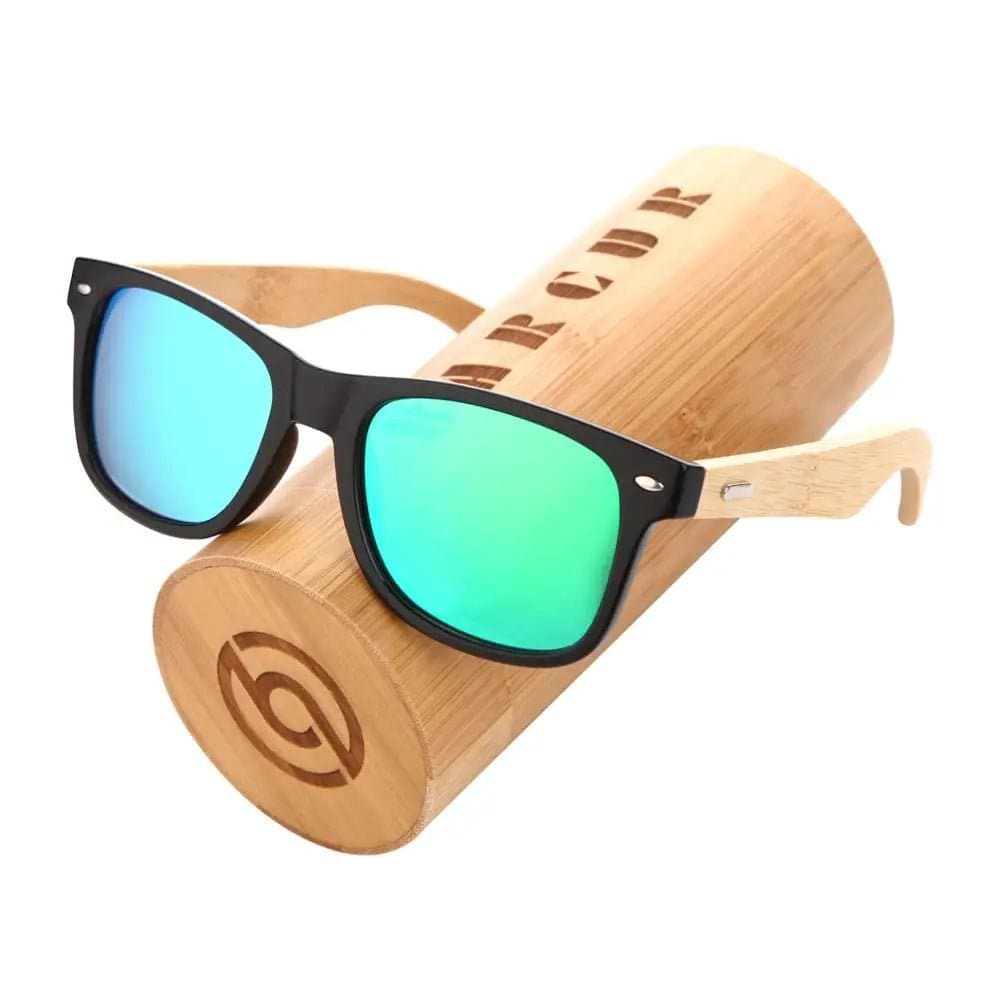 Polarized Wood Sunglasses for Men and Women - Eco-Friendly Design, UV400 Protection - Wandering Woman