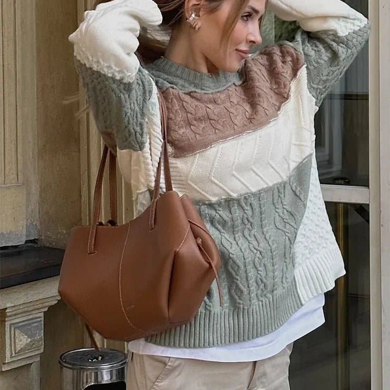 Pullover Knitted Sweater - Wandering Woman