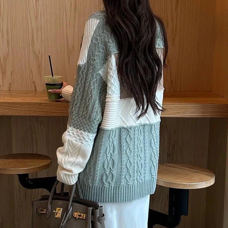 Pullover Knitted Sweater - Wandering Woman
