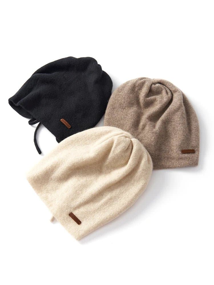 Pure Cashmere Caps - Wandering Woman