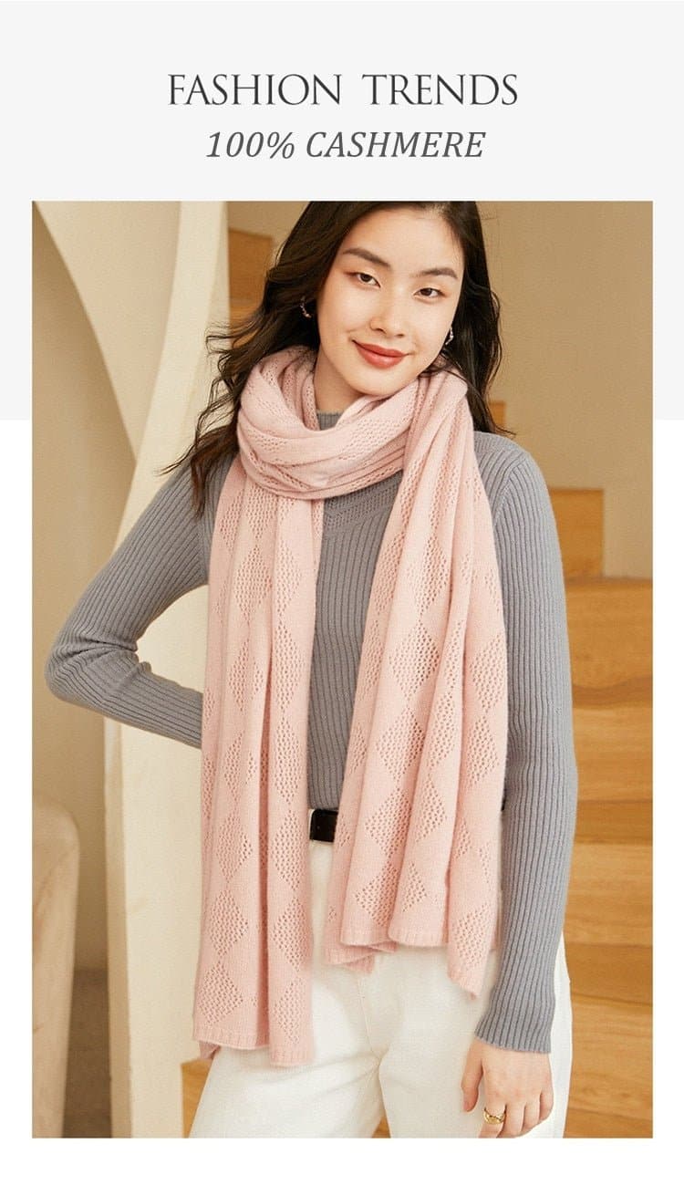 Pure Cashmere Scarves - Wandering Woman