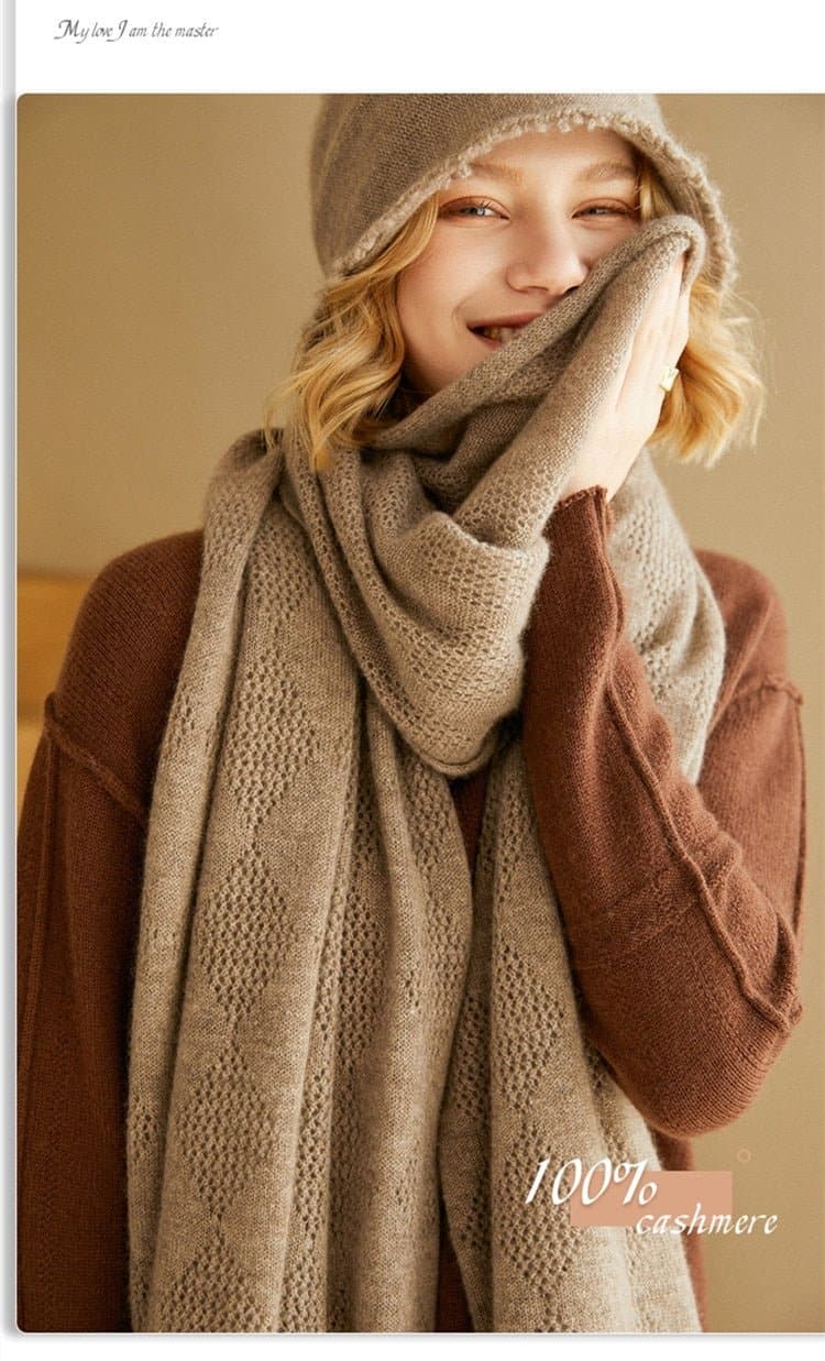 Pure Cashmere Scarves - Wandering Woman