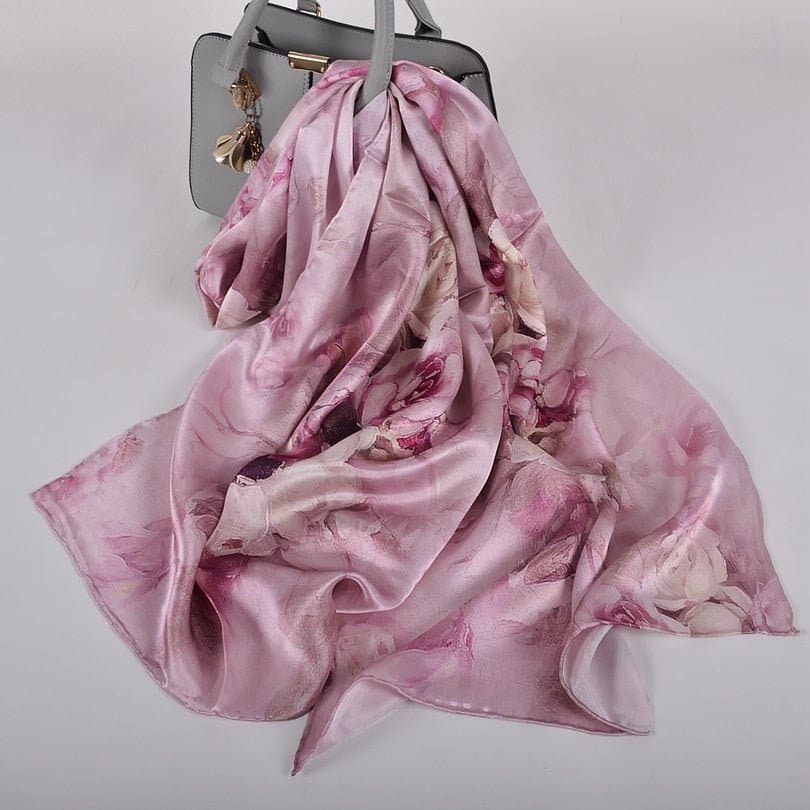 Pure Mulberry Silk Scarf - Wandering Woman