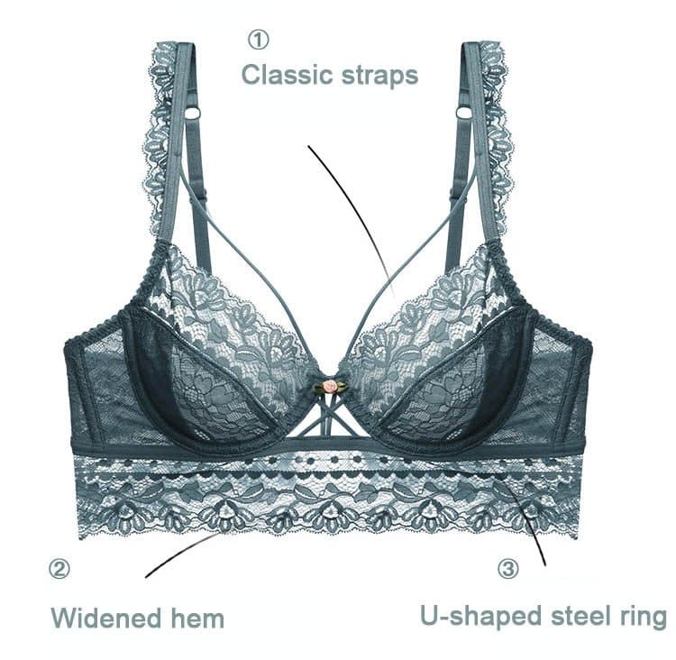 Push Up Brassiere Lace Underwear Set - Wandering Woman