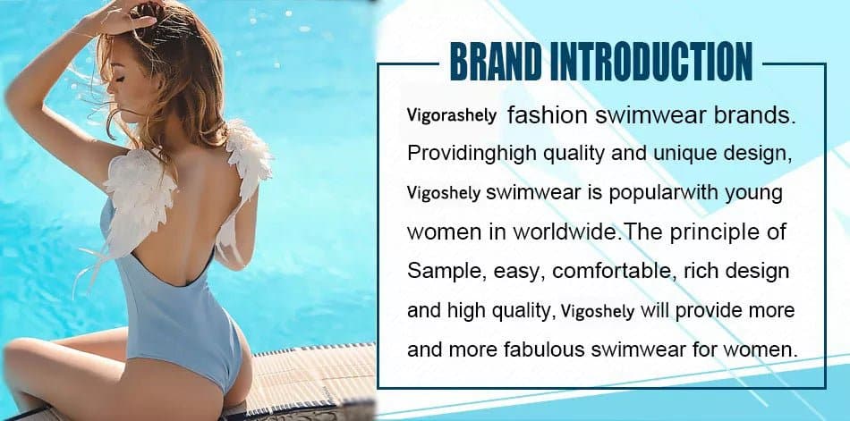 Push Up One Piece Swimsuit with High Cut, Adjustable Straps, Backless Bathing Suit Women - Vigorashely - Wandering Woman