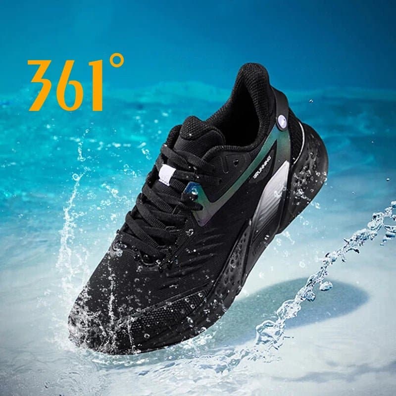 Rain Block Women's Waterproof Running Shoes - Rubber Outsole, Stability, Low Profile - 361 Degrees - Wandering Woman