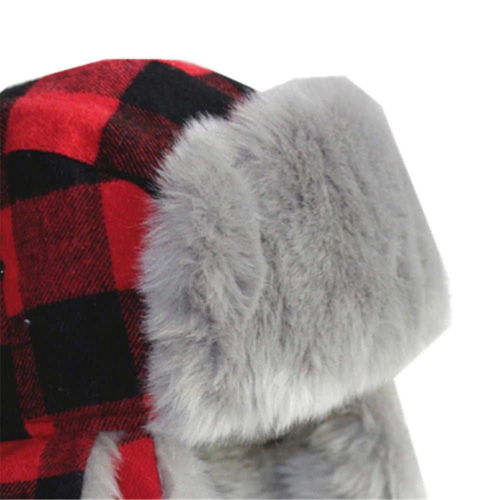 Red Plaid Winter Hats for Women - Keep Warm in Style! - Wandering Woman